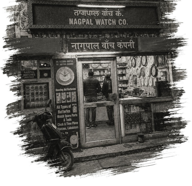 Nagpal Watch Co. Historical Storefront
