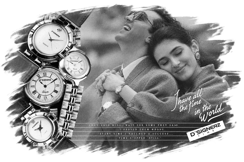 D'SIGNER Couple Vintage Ad